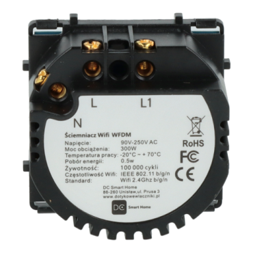 Moduł włącznika światła ściemniacz Wi-Fi z N