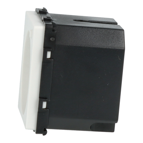 Moduł gniazda elektrycznego z bolcem 230V Wi-Fi biały