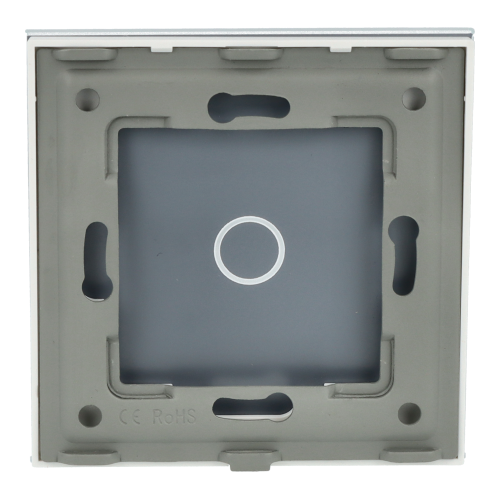 Panel Szklany Pojedynczy 1G Biały DC Smart Home