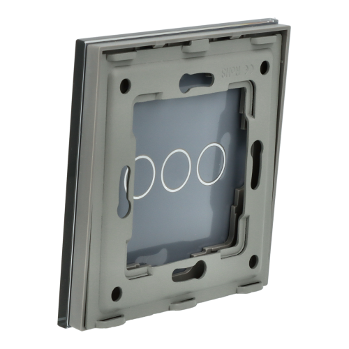 Panel Szklany Pojedynczy 3G Szary DC Smart Home