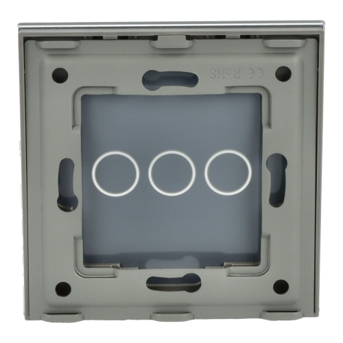 Panel Szklany Pojedynczy 3G Szary DC Smart Home