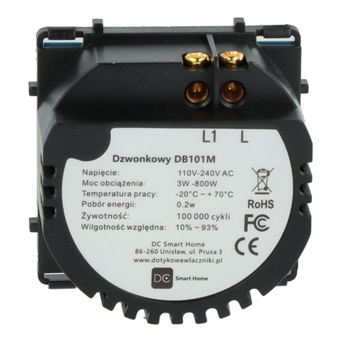 Moduł włącznika światła dzwonkowy Bez N