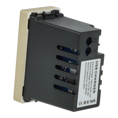 Moduł ładowarki usb podwójny złoty DC SMART HOME