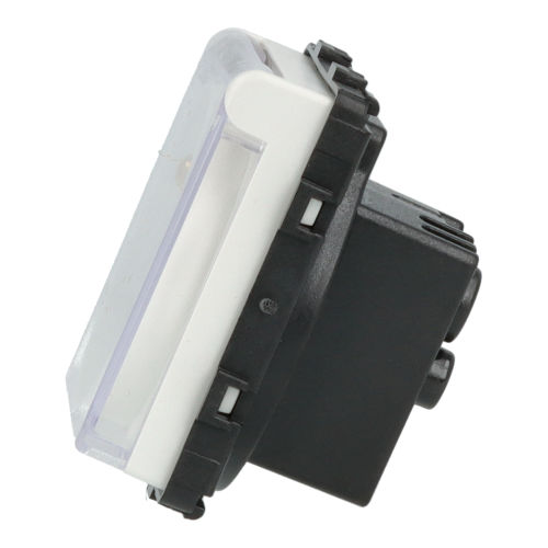 Moduł gniazda z klapką biały DC SMART HOME