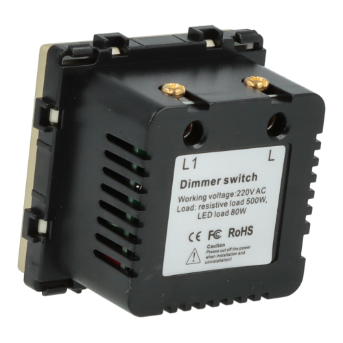 Moduł włącznika światła ściemniacz mechaniczny DC SMART HOME  złoty