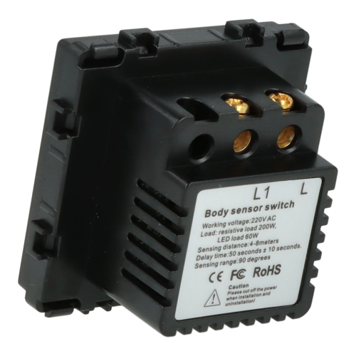 Moduł - Czujnik ruchu DC SMART HOME  czarny