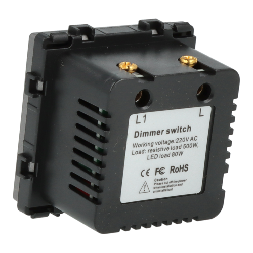 Moduł włącznika światła ściemniacz mechaniczny DC SMART HOME  szary