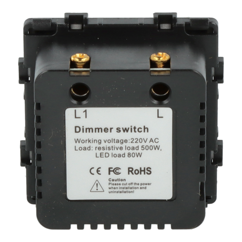 Moduł włącznika światła ściemniacz mechaniczny DC SMART HOME  szary