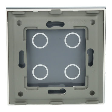 Panel Szklany Pojedynczy 4G Biały DC Smart Home