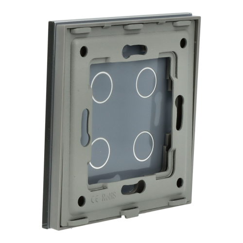 Panel Szklany Pojedynczy 4G Szary DC Smart Home