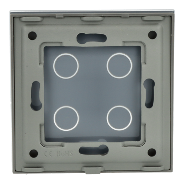 Panel Szklany Pojedynczy 4G Szary DC Smart Home