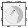 Moduł gniazda elektrycznego z bolcem 230V z pomiarem energii ZigBee 2.4GHz biały