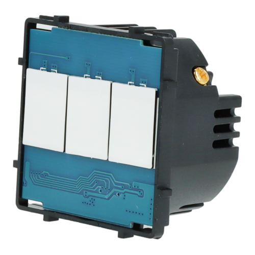 Moduł włącznika światła potrójny schodowy / krzyżowy Bez N