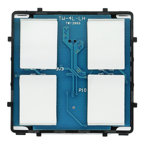 Moduł włącznika światła poczwórny z N
