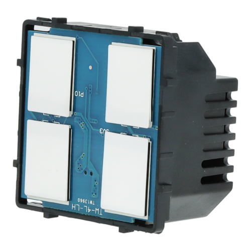 Moduł włącznika światła poczwórny z N