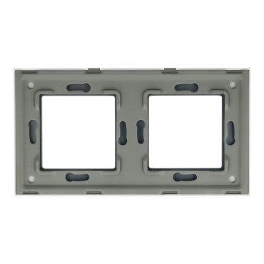 Ramka Szklana Podwójna 2F Złota DC Smart Home