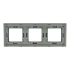 Ramka Szklana Potrójna 3F Szara DC Smart Home