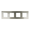 Ramka Szklana Poczwórna 4F Szara DC Smart Home