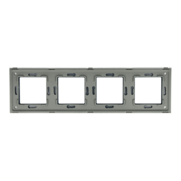 Ramka Szklana Pięciokrotna 5F Biała DC Smart Home