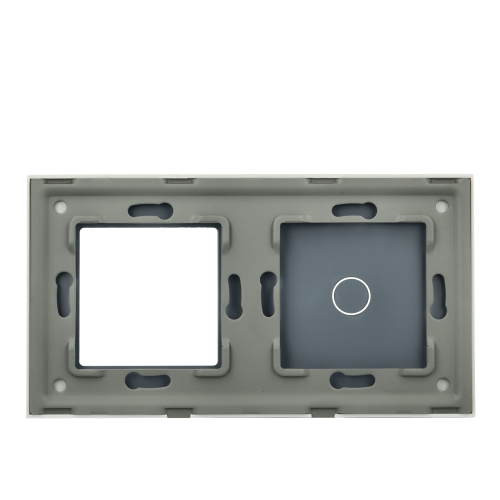 Panel Szklany Podwójny 1F1G Biały DC Smart Home