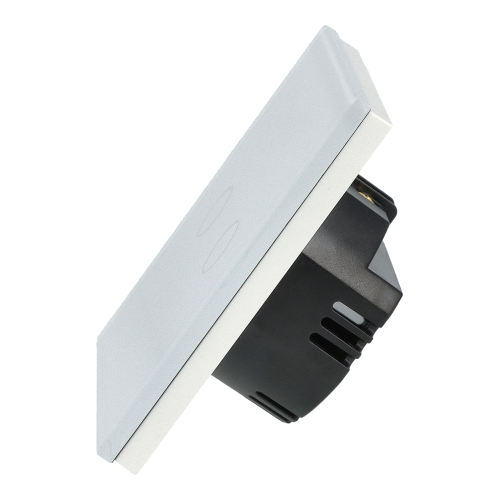 Włącznik dotykowy podwójny ZigBee 2.4GHz Biały z N