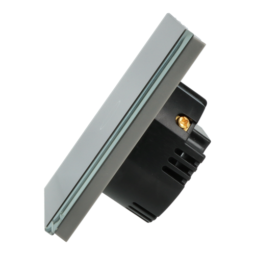 Włącznik dotykowy pojedynczy ZigBee 2.4GHz Szary Bez N