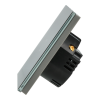 Włącznik dotykowy pojedynczy ZigBee 2.4GHz Szary Bez N