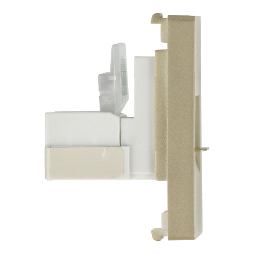 Moduł gniazda LAN CAT6 RJ45 internetu złoty DC SMART HOME