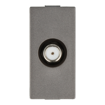 Moduł gniazda TV satelity STV szary DC SMART HOME