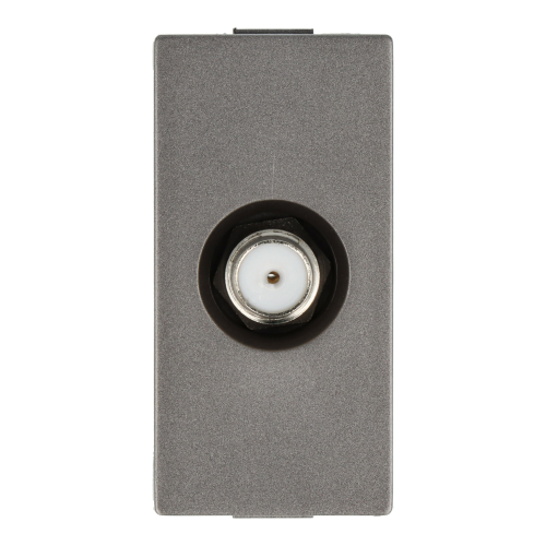 Moduł gniazda TV satelity STV szary DC SMART HOME