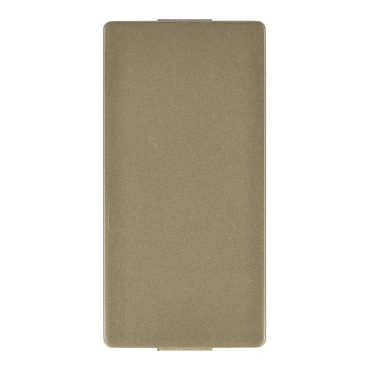 Zaślepka do gniazdka ramki szklanej Złota DC SMART HOME