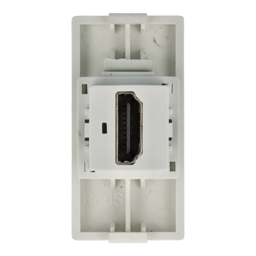 Moduł gniazda HDMI biały DC SMART HOME