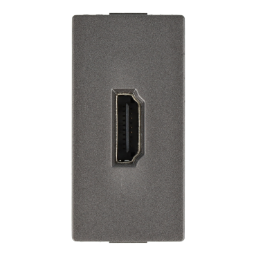 Moduł gniazda HDMI szary DC SMART HOME