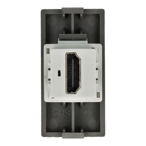 Moduł gniazda HDMI szary DC SMART HOME