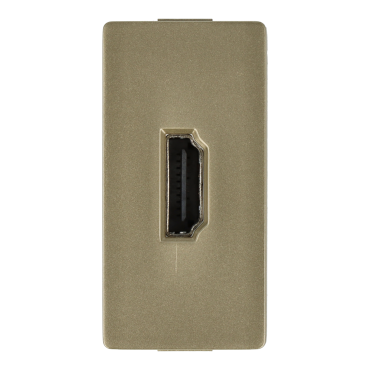 Moduł gniazda HDMI złoty DC SMART HOME