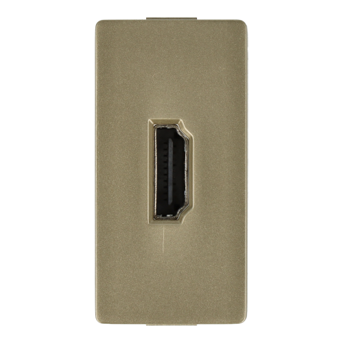 Moduł gniazda HDMI złoty DC SMART HOME