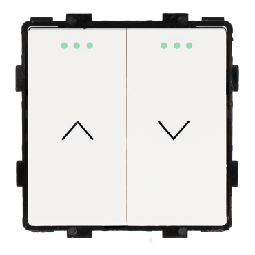 Moduł włącznik mechaniczny rolet żaluzji biały