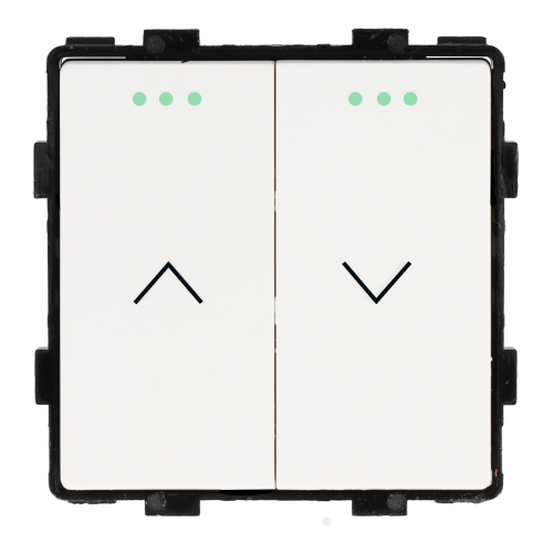 Moduł włącznik mechaniczny rolet żaluzji biały
