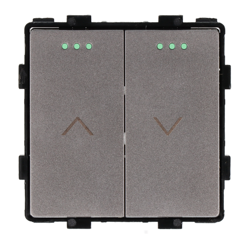 Moduł włącznik mechaniczny rolet żaluzji szary