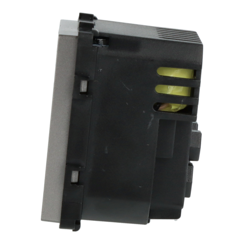 Moduł gniazda elektrycznego z ładowarką USB A+A 230V pojedynczy szare