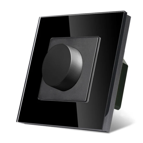 Włącznik dotykowy wentylatora czarny DC SMART HOME