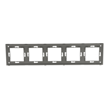 Ramka pięciokrotna plastikowa szara PC 5F DC Smart Home- FrameLite
