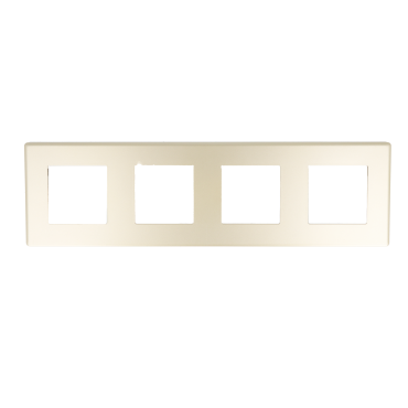 Ramka poczwórna plastikowa złota PC 4F DC Smart Home- FrameLite