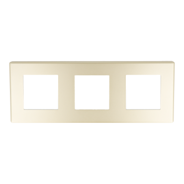 Ramka potrójna plastikowa złota PC 3F DC Smart Home- FrameLite