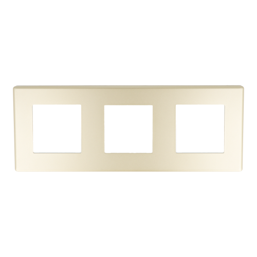 Ramka potrójna plastikowa złota PC 3F DC Smart Home- FrameLite