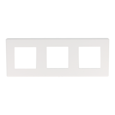 Ramka potrójna plastikowa biała PC 3F DC Smart Home- FrameLite