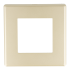 Ramka pojedyncza plastikowa złota PC 1F DC Smart Home- FrameLite