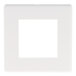 Ramka pojedyncza plastikowa biała PC 1F DC Smart Home- FrameLite